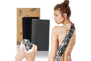 PHOGARY Ręcznik złuszczający do kąpieli, 2-pak złuszczająca ściereczka do złuszczania pleców pod prysznic, ręcznik do złuszczania skóry fizycznej japońska myjka, peeling ciała złuszczająca ściereczka