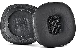 Yaowanguan Nauszniki do Marshall Major IV/III/II słuchawek Chłodzący żel Poduszki zastępcze, Protein Leather Memory Foam Clip Major 4 Nauszniki Nakładki i gumki do słuchawek