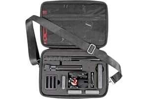 Baomaeyea Schutzhülle für Insta360 X3 360 Grad Action-Kamera und Zubehör, Reise-Schutzhülle für Action-Kamera, 4K, harte Aufbewahrungsbox (schwarz)