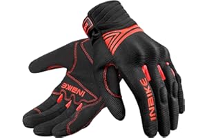 ‎INBIKE INBIKE Motorrad Handschuhe Motocross Sommer EUDE Foam Schutz Atmungsaktiv Touchscreen Motorradhandschuhe Herren Damen IM902