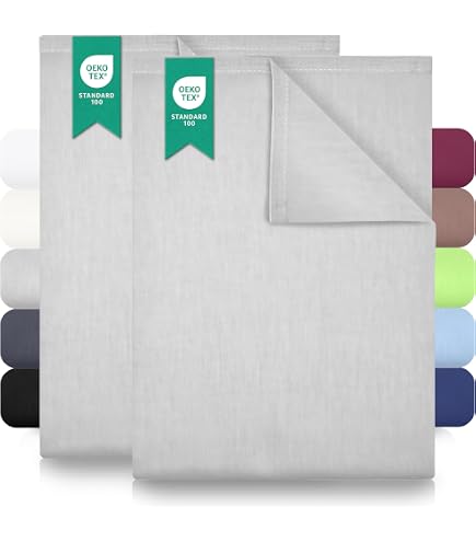 Comfort Spaces Coolmax Spannbetttuch-Set - Feuchtigkeitsableitend, Super Weich, 4-teilig In Blau, Für Warmes Wetter