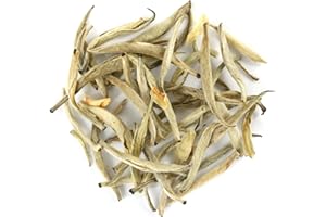 Jasmine Silver Needle (Moli Yin Zhen) Premium Loose Leaf White Tea - Chiswick Tea Co - 50g Tin