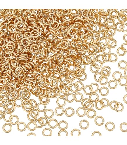 970 Open Buigringen In 6 Maten (4-10 Mm) En 7 Kleuren – Complete Set Voor Sieraden Maken, Met Handige Opbergdoos 3 miniatura