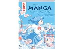 Mein Manga-Schulplaner 2024/2025. Von Chiana aka @chiana.art und Hiro aka @einfachjapanisch: Mit praktischem Schutzumschlag und Leseband