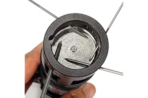 3mirrors ALUMINUM Tungsten Electrode Sharpener Grinder Head TIG Welding Tool 24 Guides, 24 Multi-Angle & Offsets, Full-featured Tool w/Dust Housing, Healthy Version