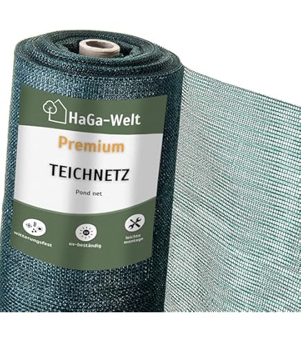 GRTHTATI Vijvernet, fijnmazig (10 x 10 mm), 30 g/m², robuust, weerbestendig en uv-bestendig, vogelnet, fijnmazig tuinnet, bladnet, fruitboomnet, duivennet, net (zwart, 8 m x 8 m