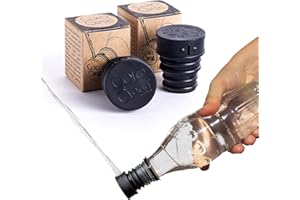 CULOCLEAN.COM CuloClean Bidé De Mano para WC (2uds, Negro). Hecho en España. El bidet portátil más discreto. Compatible con cualquier botella de plástico. Ducha sanitaria o de viaje, tapón acoplable.