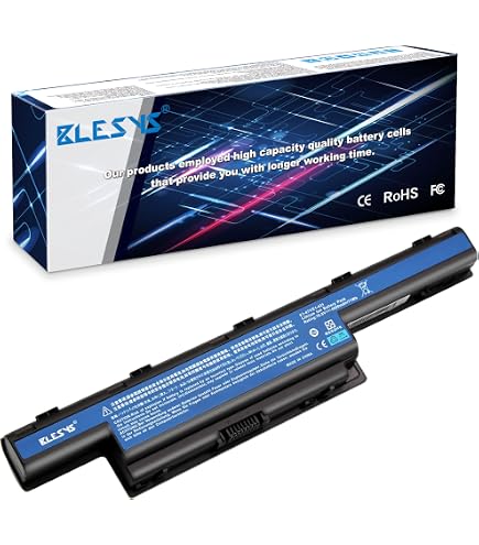 vhbw Li-Ion Battery 6600mAh (11.1V) Compatible with Notebook Laptop