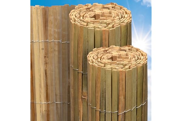 Sol Royal SolVision B89 Canisse en Bambou 180x600 cm - FSC® Brise Vue Jardin Terrasse Balcon Naturel & Moderne - Protection Contre Regards, Vent & Soleil