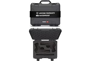 ‎NANUK NANUK 910 wasserdichter 2UP Classic Pistole Hartschalenkoffer - Grau