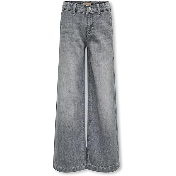 Baggy Jeans Mädchen Weit Geschnitten - Elastische Taille Y2K Style 5-17 Jahre
