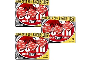 HAMPERLY GIFTS Beef Stock Bundle Containing Bovril Beef Stock Cubes 12x10g (3 Pack)