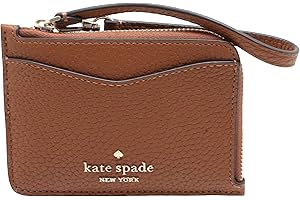 Kate Spade New York Leila Leder Kartenhalter Wristlet Warm Ginger, Schwarz
