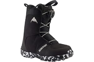 Burton Grom Boa Botas de Snowboard, Infantil, Negro, 12C