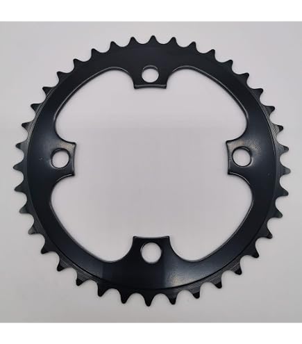 Specialites TA Kettenblatt Single 42 Zähne – Schwarz, Lochkreis 104 Mm, Für 1-fach Antrieb, Aluminium 7075 T6