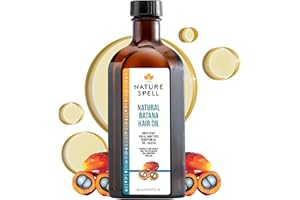 Nature Spell Batana Oil for Hair Growth, Pre-Diluted Scalp Oil, Strengthens & Repairs Damaged Strands, Nourishes & Hydrates Split Ends, Adds Shine, For All Hair Types, Vegan, 150 ml
