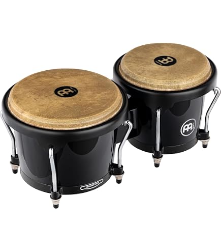 Bongos World Rhythm BON7-BG | Misure 6" E 7", Legno, Con Custodia Imbottita