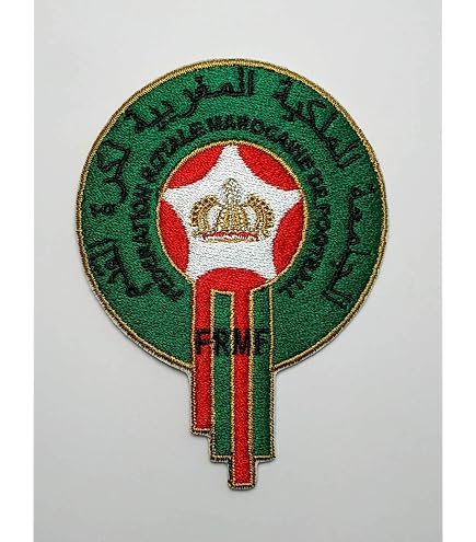Écusson Brodé Drapeau Du Maroc – à Coudre Ou Thermocollant – Marrakech Casablanca Rabat – 80 X 50 Mm