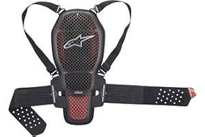 Alpinestars Nucleon KR-1 Cell - Paraschiena per moto, uomo e donna, unisex, per tutto l'anno, in plastica