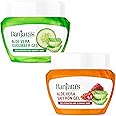 Banjara's Aloe Vera Gel | Saffron & Cucumber Combo |For Glowing,Smooth & Hydrated Skin |Non-Toxic|100% Vegan, Natural & Sulphate Free | 200 GM