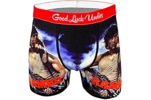 GOOD LUCK SOCK Good Luck Undies Herren Rambo Boxer Brief Unterwäsche