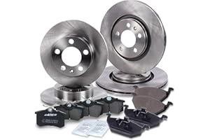 ATEC GERMANY BESTPRICE Set freni incl. dischi freno anteriori Ø 280 mm + posteriori Ø 230 mm + pastiglie freno anteriori e posteriori
