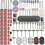 ZFE 217tlg Mehrzweck Zubehörset, Multifunktionswerkzeuge mit 3mm Schaft zum Schneiden, Bohren, Gravieren, Schleifen, Polieren