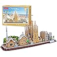 CubicFun City Line Barcelona 3D Puzzle (Tachan MC256h)