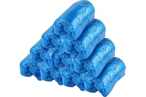 Ledoo Überschuhe 200Pcs Einweg Schuhüberzieher Schutz Überschuhe Antirutsch Sohle Anti-Rutsch Schuhüberzieher