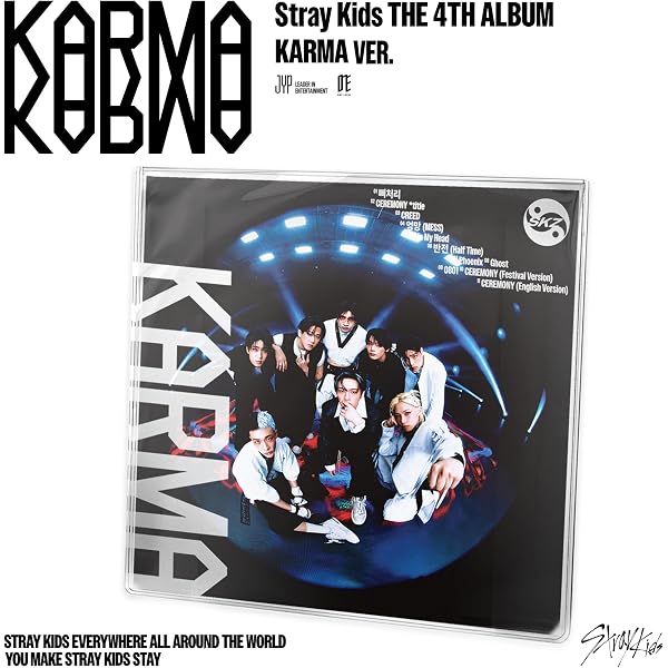Stray Kids - The 4th Album [KARMA] (KARMA Ver.) Photo Cover Set +