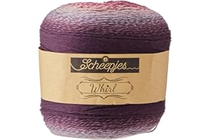 Scheepjes Whirl Lana, Cotton, 789-Tasty Nom, 1000 m (1698-789)
