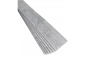 Deccart Polystyrene Ceiling Tiles, Ceiling Cladding P-69 Concrete Look, Ceiling Panels, 20 m²