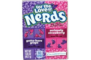 HEART FOR CARDS Wonka Nerds - American Bonbon - Box mit 46.7g (Strawberry/Grape)