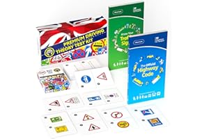 THEORY TEST AUTHORITY Driving Theory Test 2024 Authority Kit : Includs The Highway Code 2024 UK + Know Your Traffic Signs 2024 UK + 132 Road Signs Flash Cards. 16th, 17th, 18th Birthday Gifts for Teenage Girls & Boys