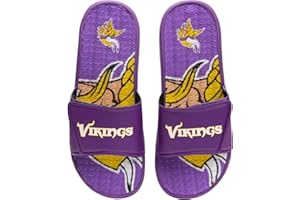 FOCO Herren NFL Team Logo Sport Shower Foam Slide Flip Flop Sandalen