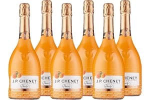 J.P. Chenet - Fashion Pêche - Vin blanc pétillant aux arômes naturels de Pêche (6 x 0,75 L)