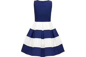 BlackButterfly Niñas 'Lilly' Vestido Vintage Años 50 A Rayas