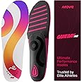 MOVE Game Day Pro- Ultimate Performance Sports Insoles for Basketball, Golf, Volleyball, Football, Tennis, Athletics, Baseball, Running, Active Lifestyle (US Men 17-17.5/Women 18.5-19)