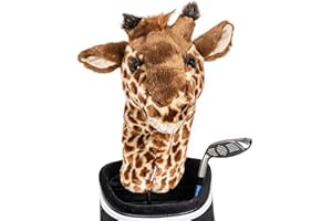 DAPHNE'S HEADCOVERS Daphne's Novely Headcover - Giraffe, Brown-Tan, Driver