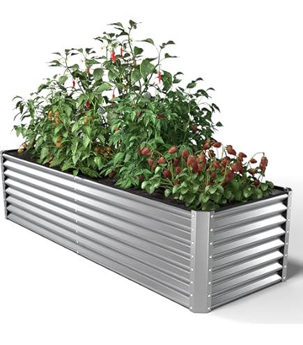 Dynamic24 XXL XL Verhoogd bloembed met deksel broeikas broeibed kruidenbed broeikas plantenbak plantenbak plantenbak groente bloembak tuin groentebed bloempot tomatenhuis (2 x 79 cm (set
