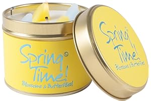 Lily-Flame Springtime Tin, Yellow