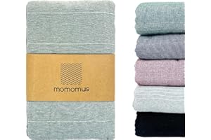 ‎MOMOMUS MOMOMUS Dünne Tagesdecke, Bettüberwurf Vielseitiger oder Dünne Überwurf für Bett - Leichte, Praktisch, Komfortabel - Ideal als Überwurfdecke für Sofa, Sessel und Bett - Hellgrau, 230x260 cm