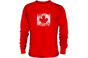 Candymix - Canada Distressed Flag - Unisex Sweatshirt Mens Ladies Sweater Jumper Top
