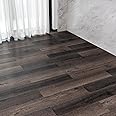 FLOREXP Lvt Flooring Self Adhesive Flooring Plank with Brunished Timber Effect Self Adhesive Floor Planks 5m² 2.0mm 36pcs Waterproof for Bedroom Office Floor Plank(5.02m²,Burnished Timber)