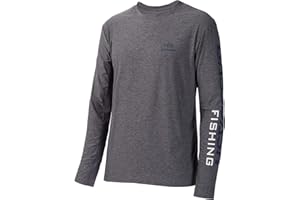 Bassdash T-Shirts de pêche pour Hommes Protection Solaire UV UPF 50+ T-Shirt à Manches Longues