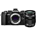 OM SYSTEM OM-5 Micro Four Thirds System Camera incl. lens M.Zuiko Digital ED 12-40mm PRO II, 20 MP Live MOS Sensor, Improved 5-Axis Image Stabilisation, Black/Black