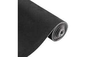Partuto Headliner Fabric 36" L x 57" W Interior Trim DIY Roof Repair Replacement Suede Fabric Black 1 Pcs