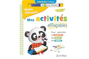 Bravo les maternelles - Mes activités effaçables - Petite section