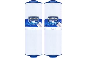Cryspool® 05043 Filter Compatible with 20690 Marquis Hot Tub Filter, 5CH-512, 50 Sq. Ft Spa Filter Cartridge, 2 Pack