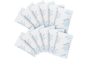 ‎VACYAYA VacYaYa 2 Gramm (250 Packungen) Lebensmittelqualität Feuchtigkeitsabsorber Silicagel Trockenmittelpakete zur Aufbewahrung,Trockenmittel Silicagelpackungen Ebensmittelecht Lür Feuchtigkeit